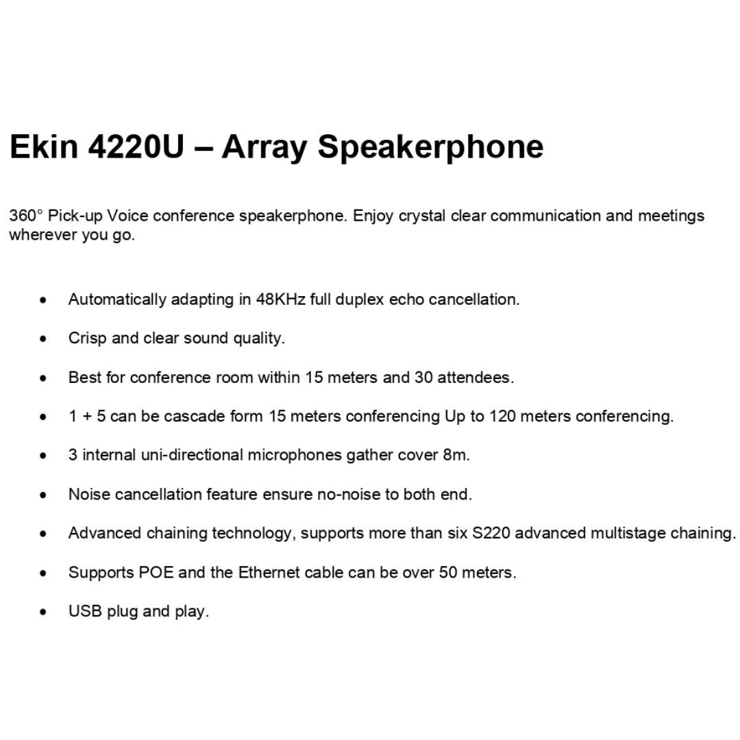 Speakerphone 4220
