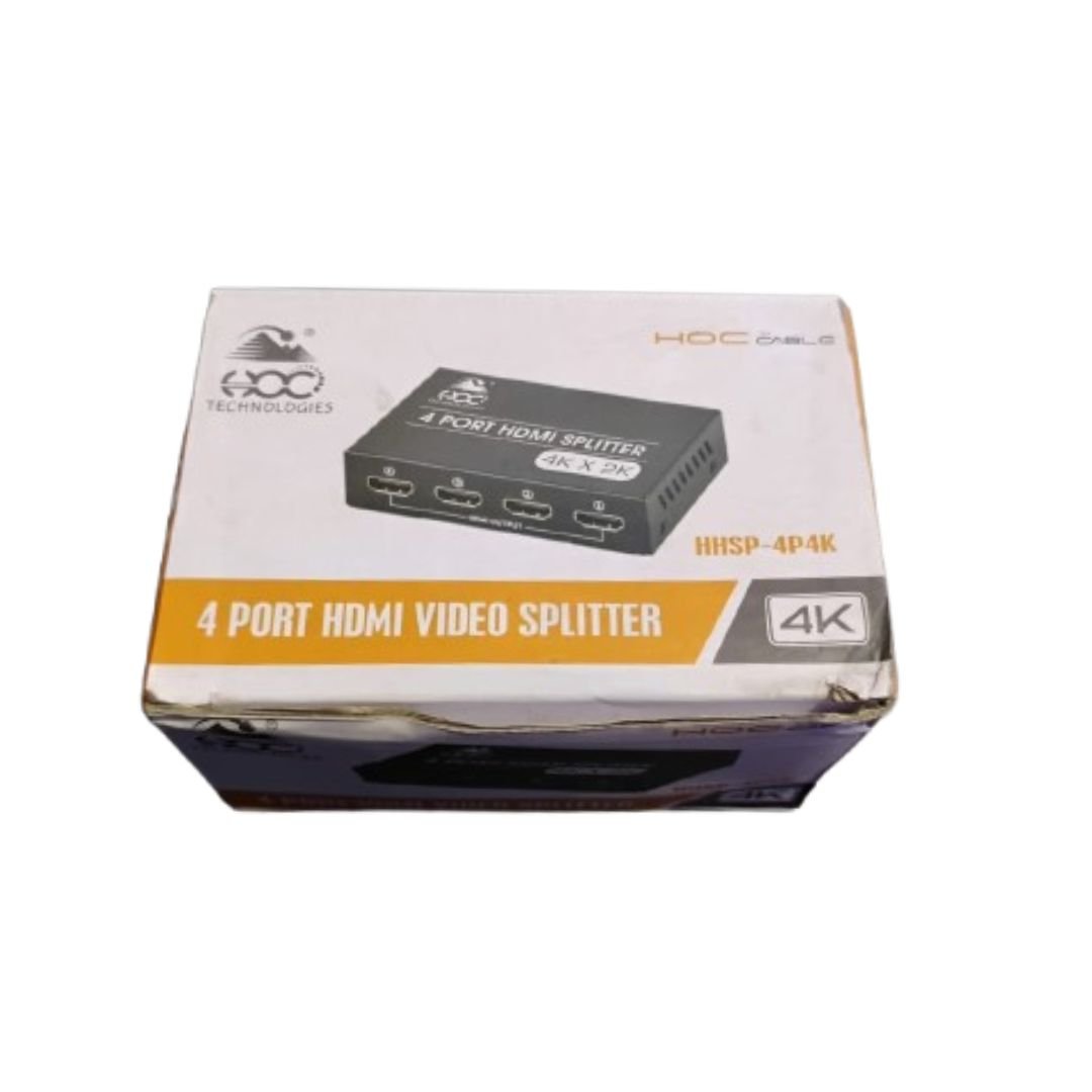 4 Port HDMI Video Splitter