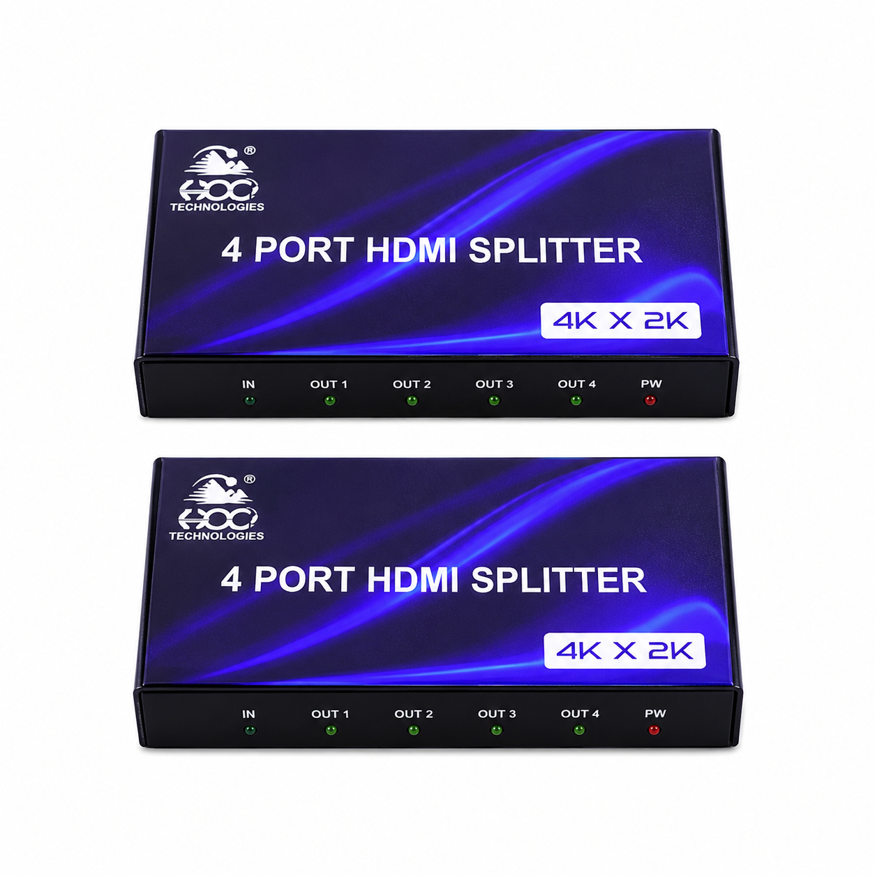 4 Port HDMI Video Splitter